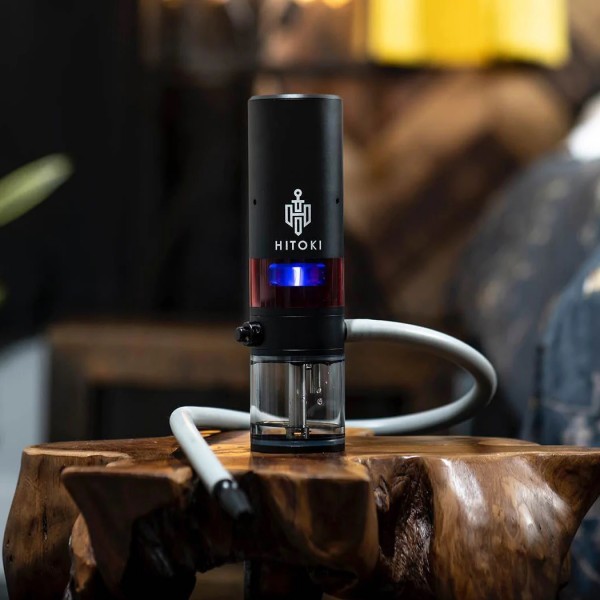 Hitoki Trident Laser Water Pipe, thc, , dry herb, flower, bong, laser